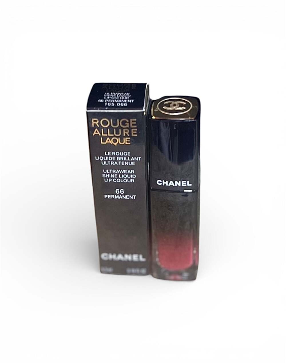 Chanel Rouge Allure Laque Ultrawear Shine Liquid Lip Colour - 66 Permanent. NIB! - Picture 3 of 11